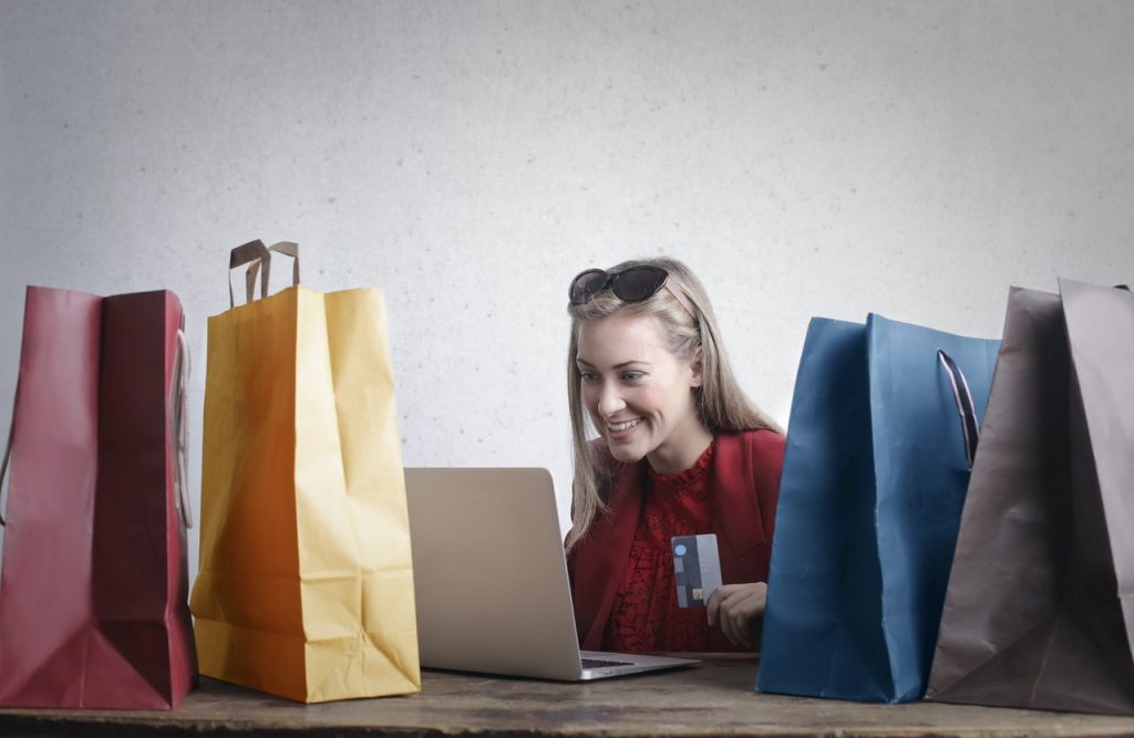 online shopping splurge